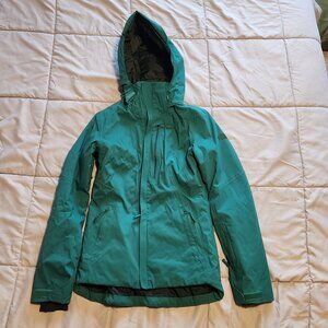 The North Face womens insulated ski jacket